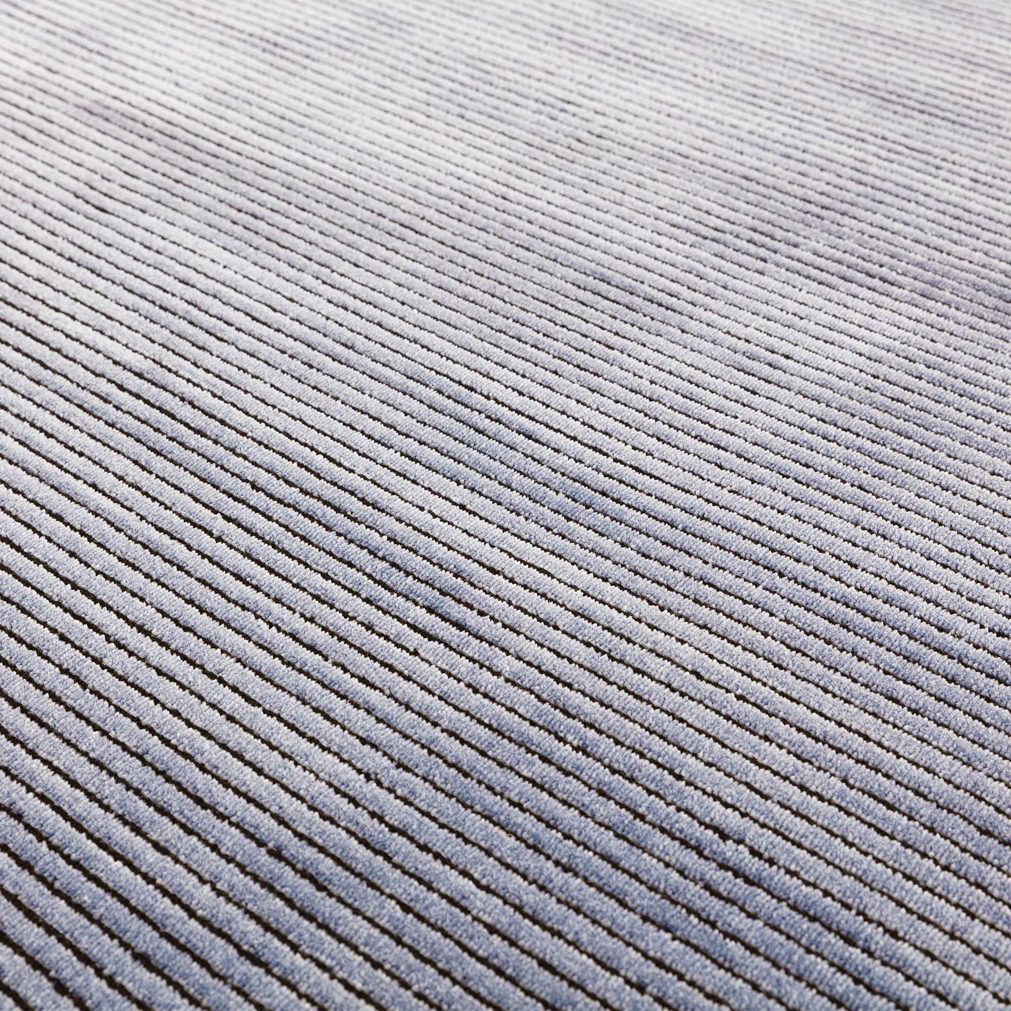 Vloerkleed Kuza Plain Stripe Navy