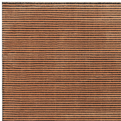 Vloerkleed Rugestiq Kuza effen strepen Terracotta – foto 4