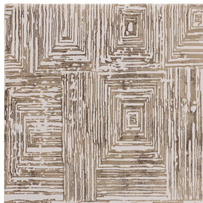 Vloerkleed Kuza Portrait Beige