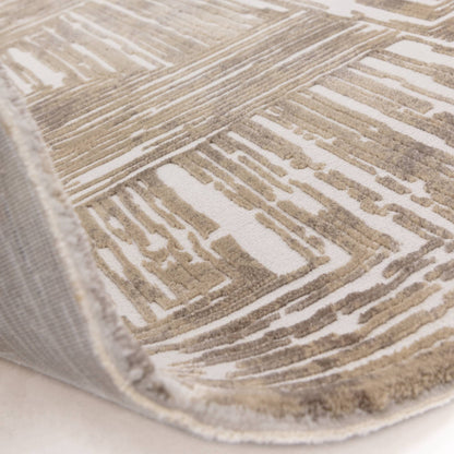 Vloerkleed Kuza Portrait Beige