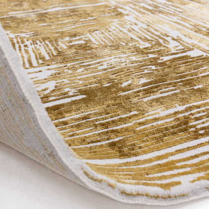 Vloerkleed Kuza Portrait Gold