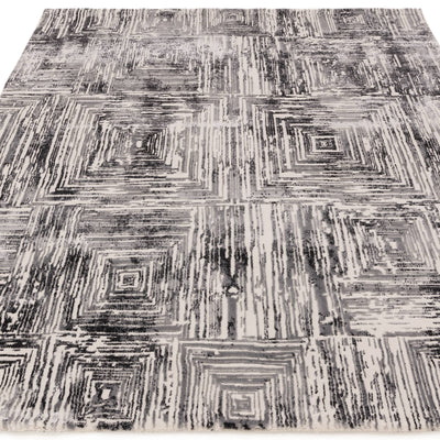 Vloerkleed Kuza Portrait Grey