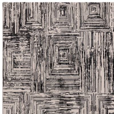 Vloerkleed Kuza Portrait Grey
