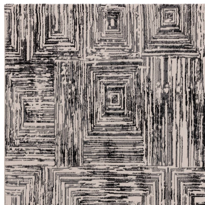 Vloerkleed Kuza Portrait Grey