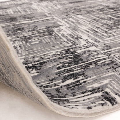 Vloerkleed Kuza Portrait Grey