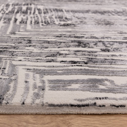 Vloerkleed Kuza Portrait Grey