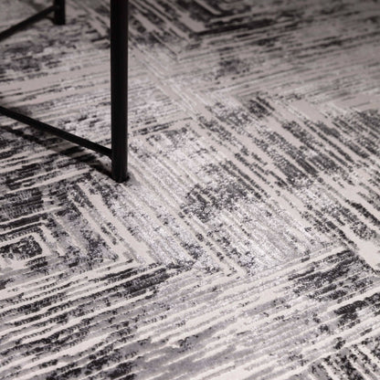 Vloerkleed Kuza Portrait Grey
