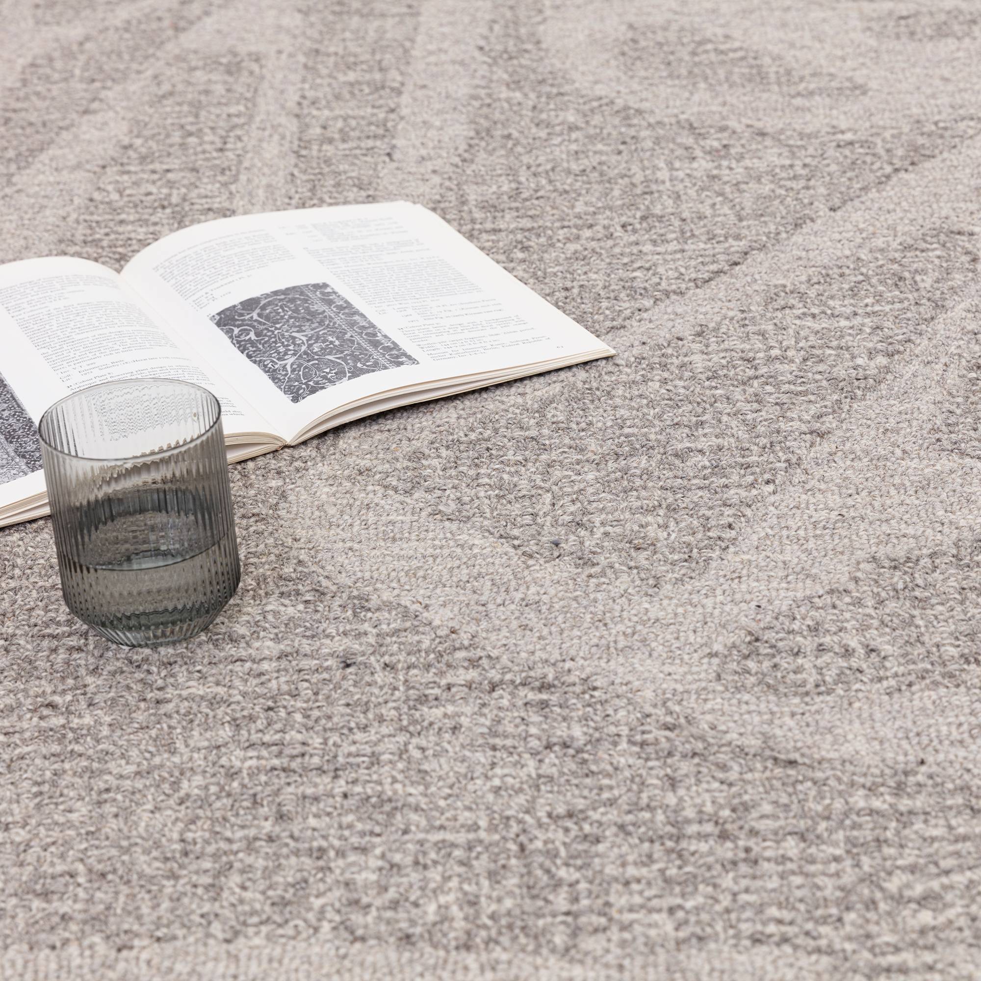 Vloerkleed Loxley Stone Grey