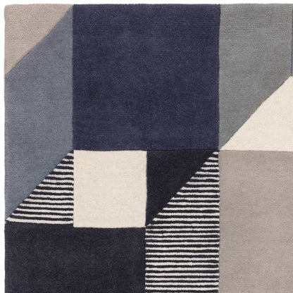 Vloerkleed Matrix Memphis Blue