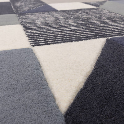 Vloerkleed Matrix Memphis Blue