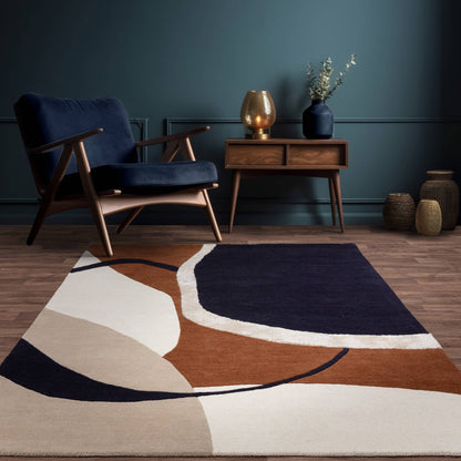 Vloerkleed Matrix 105 Signature Rust