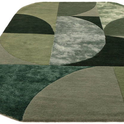 Vloerkleed Matrix 75 Oval Forest
