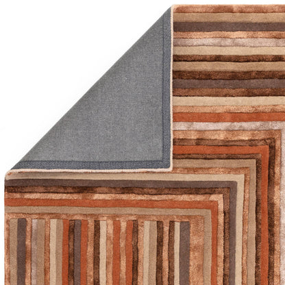 Vloerkleed Matrix 80 Network Terracotta