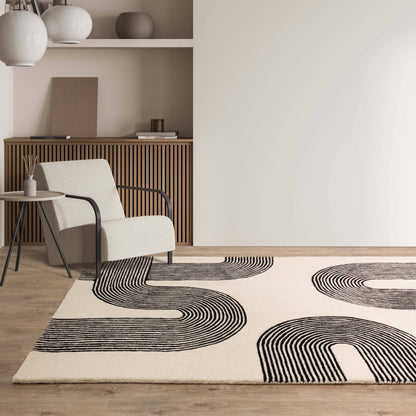 Vloerkleed Matrix 87 Arches Black