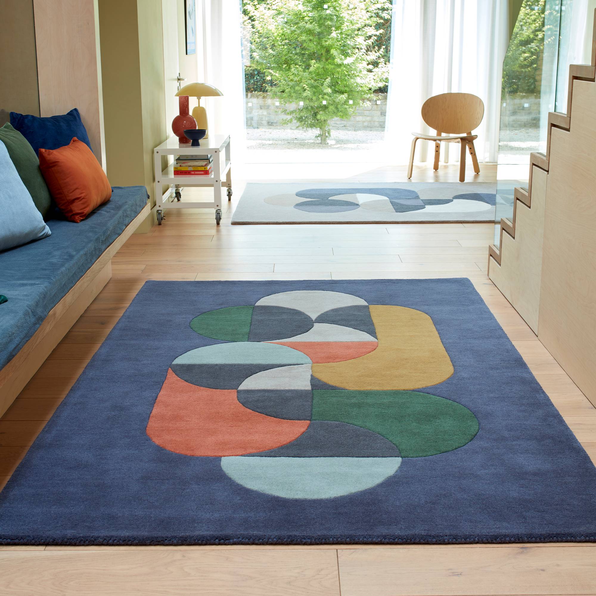 Vloerkleed Matrix 91 Statement Navy