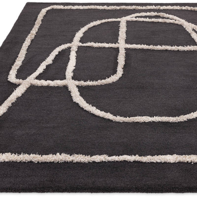 Vloerkleed Matrix 94 Infinity Charcoal