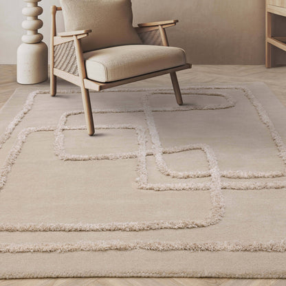 Vloerkleed Matrix 95 Infinity Sand