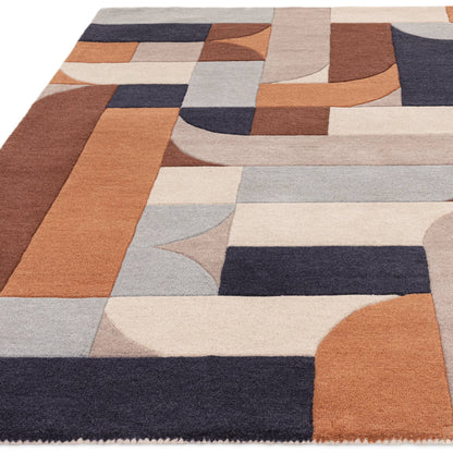Vloerkleed Matrix 88 Klotski Terracotta