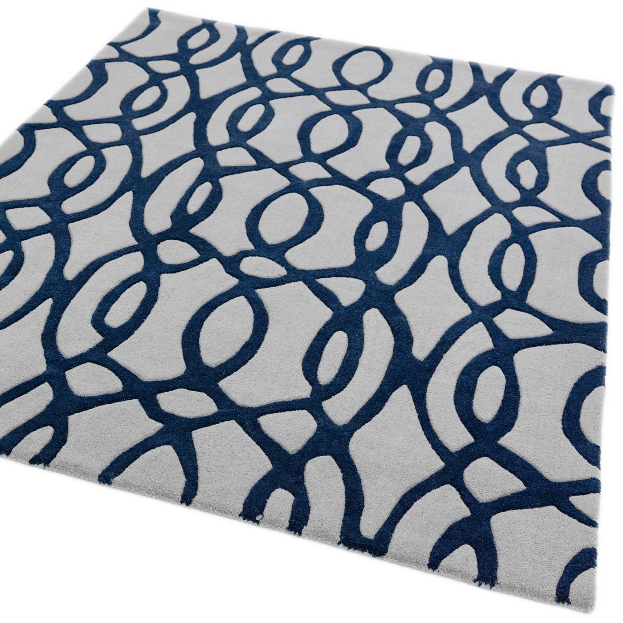 Vloerkleed Matrix 36 Wire Blue