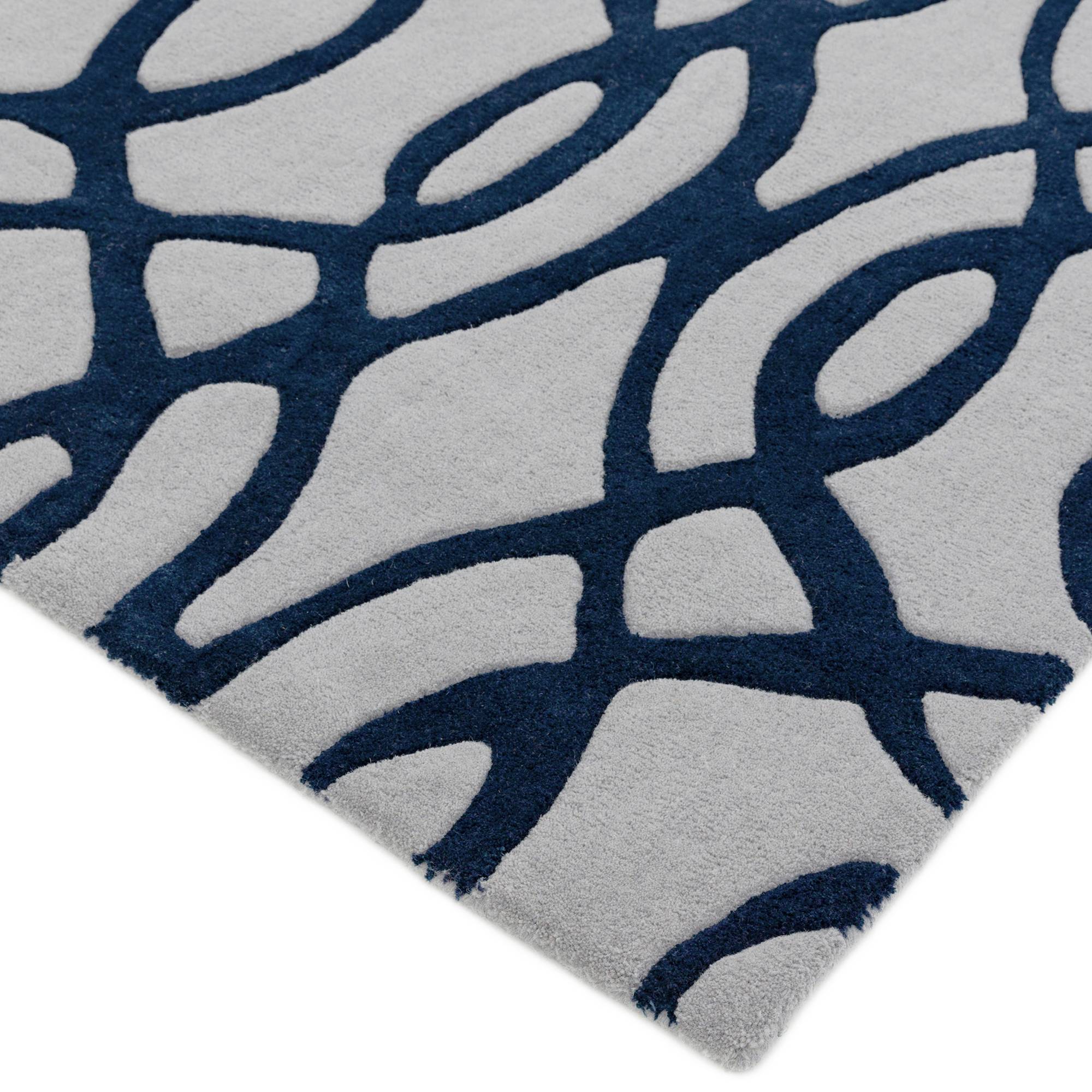 Vloerkleed Matrix 36 Wire Blue
