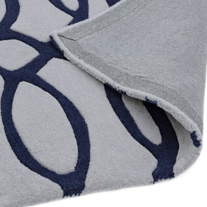 Vloerkleed Matrix 36 Wire Blue