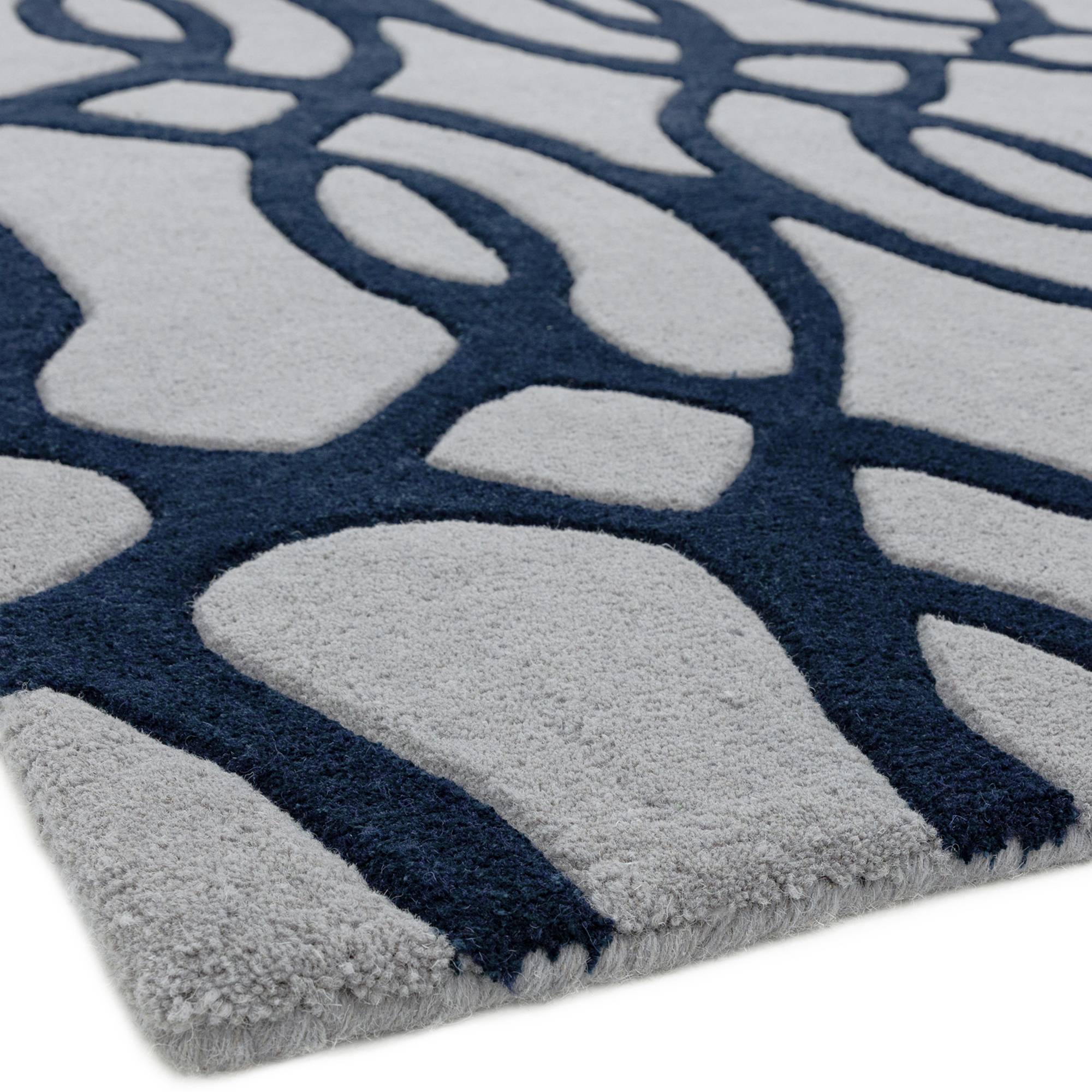 Vloerkleed Matrix 36 Wire Blue