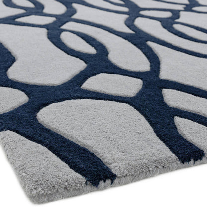 Vloerkleed Matrix 36 Wire Blue