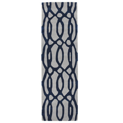 Vloerkleed Matrix 36 Wire Blue