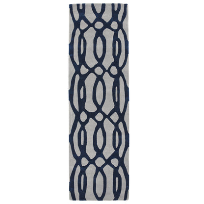 Vloerkleed Matrix 36 Wire Blue