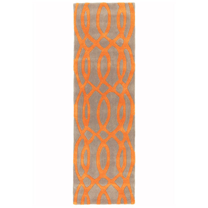 Vloerkleed Matrix 37 Wire Orange
