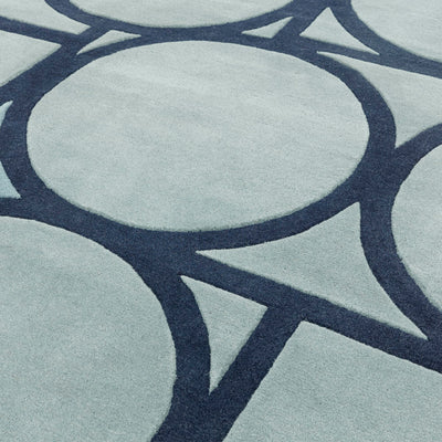Vloerkleed Rugestiq Metro blauw – foto 7