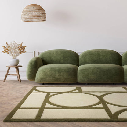 Vloerkleed Metro Khaki