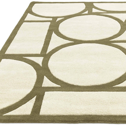 Vloerkleed Metro Khaki