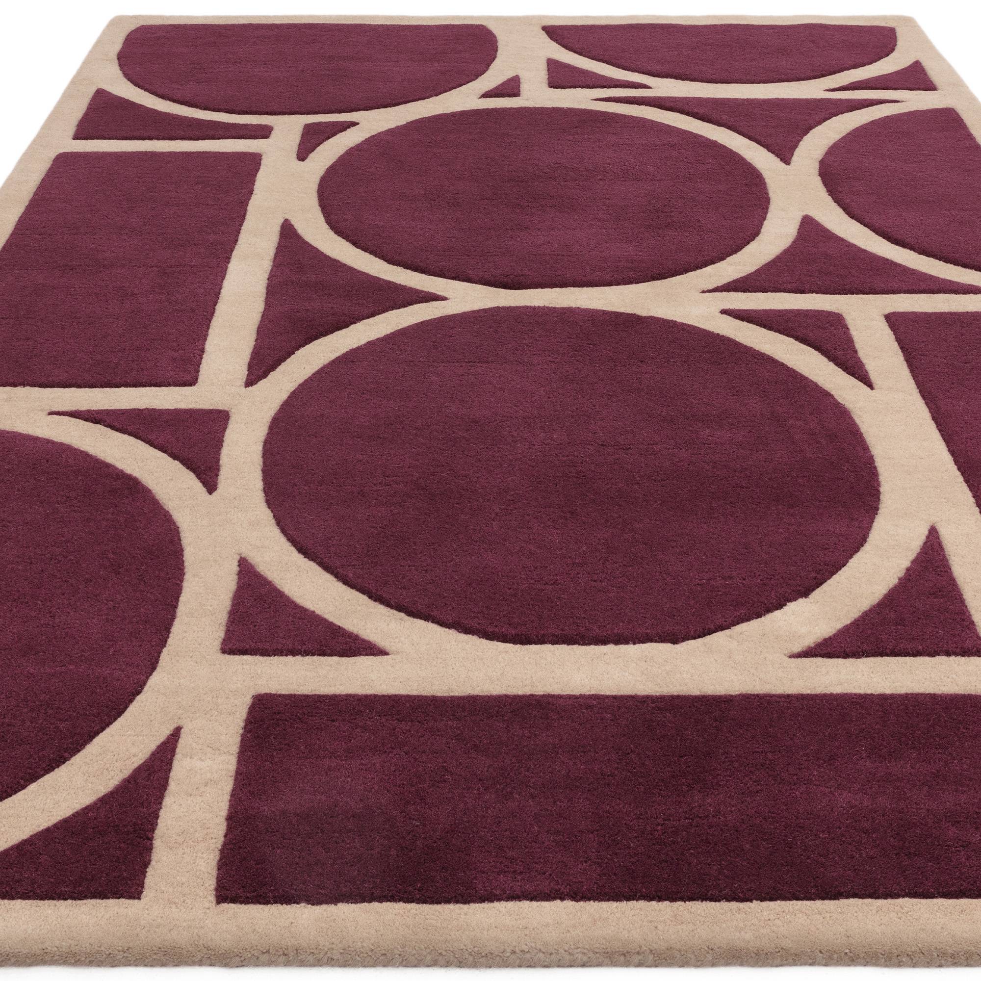 Vloerkleed Metro Plum