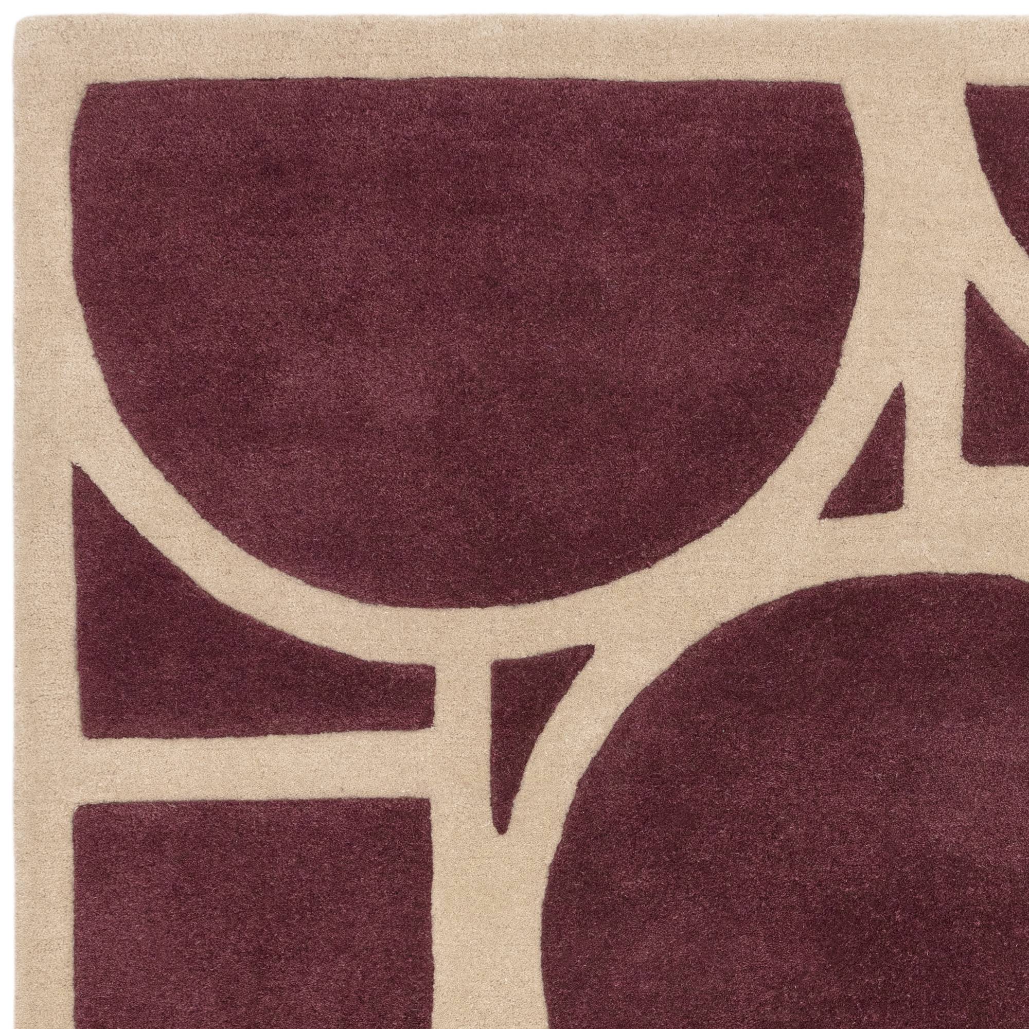 Vloerkleed Metro Plum