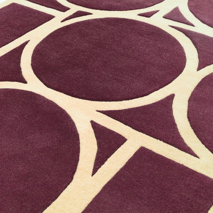 Vloerkleed Metro Plum