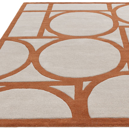 Vloerkleed Metro Rust