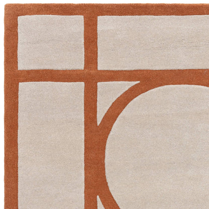 Vloerkleed Metro Rust