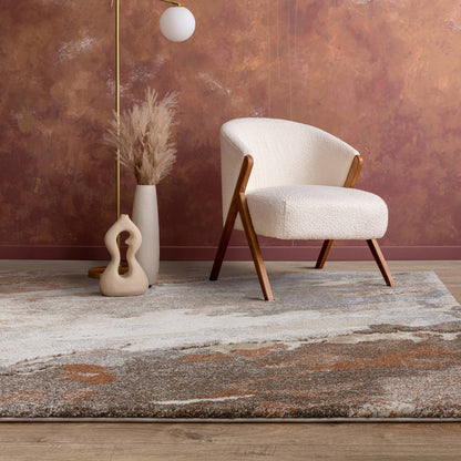 Vloerkleed Mirage Blur Terra