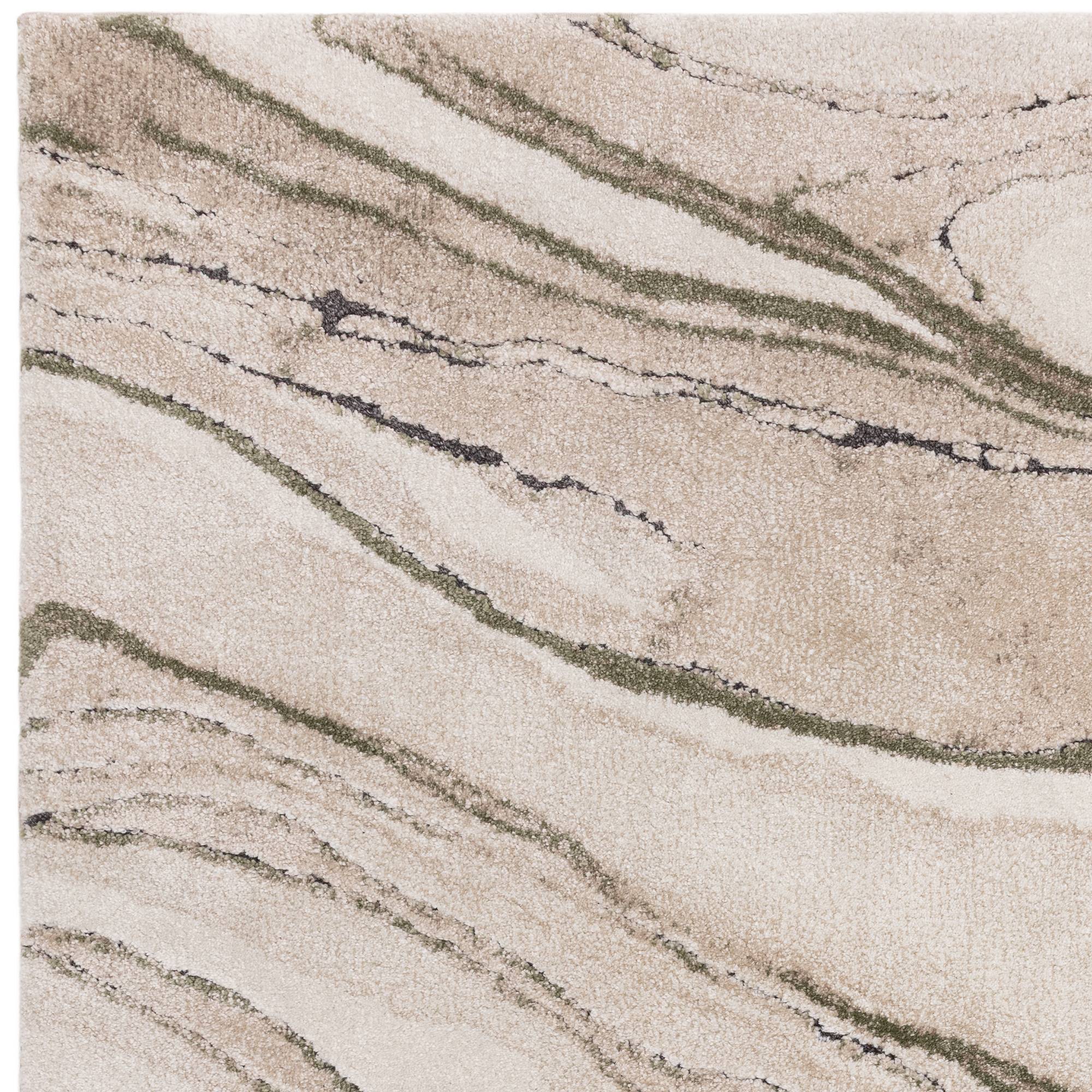 Vloerkleed Mirage Quartz Green