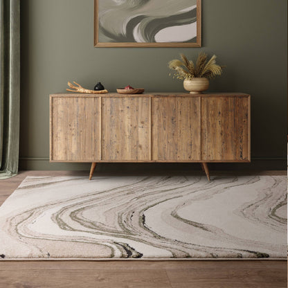 Vloerkleed Mirage Quartz Green