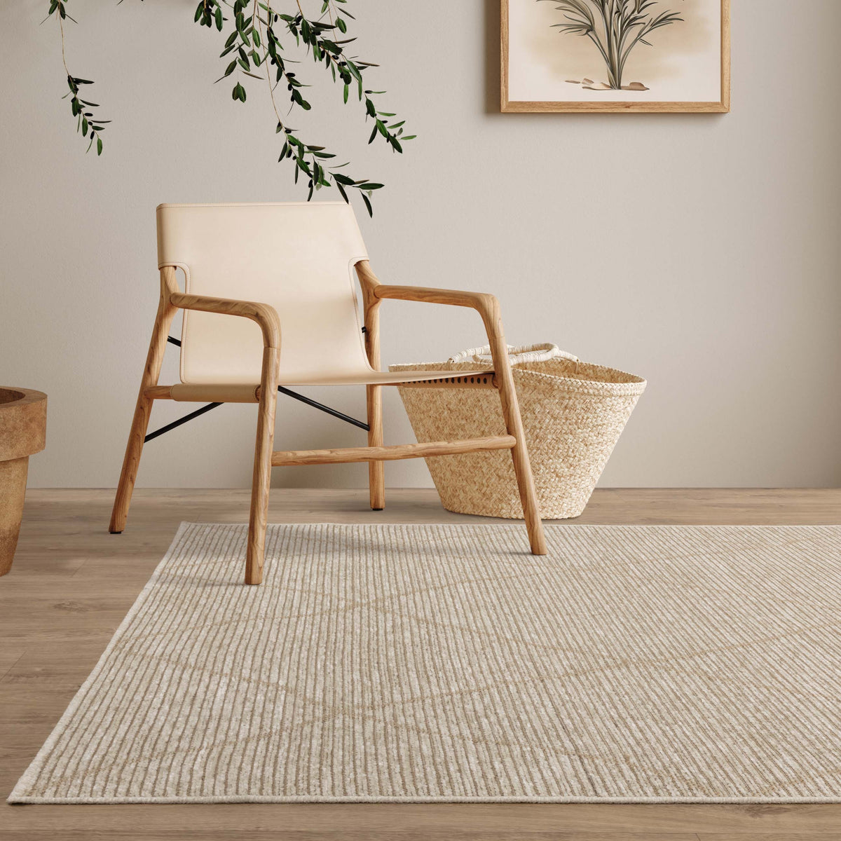 Vloerkleed Rugestiq Mulberry crème – foto 2