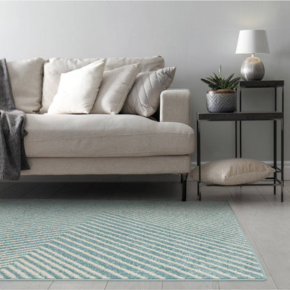 Vloerkleed Muse Blue Cross MU19