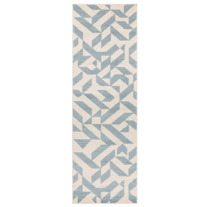 Vloerkleed Muse Blue Shapes MU03