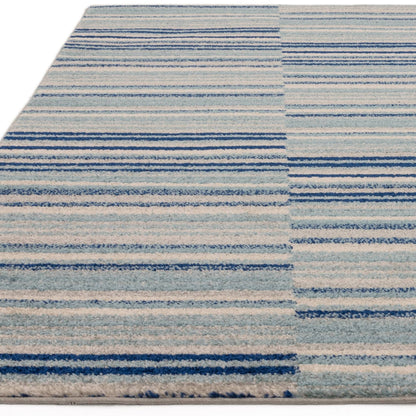 Vloerkleed Muse Blue Stripe MU05