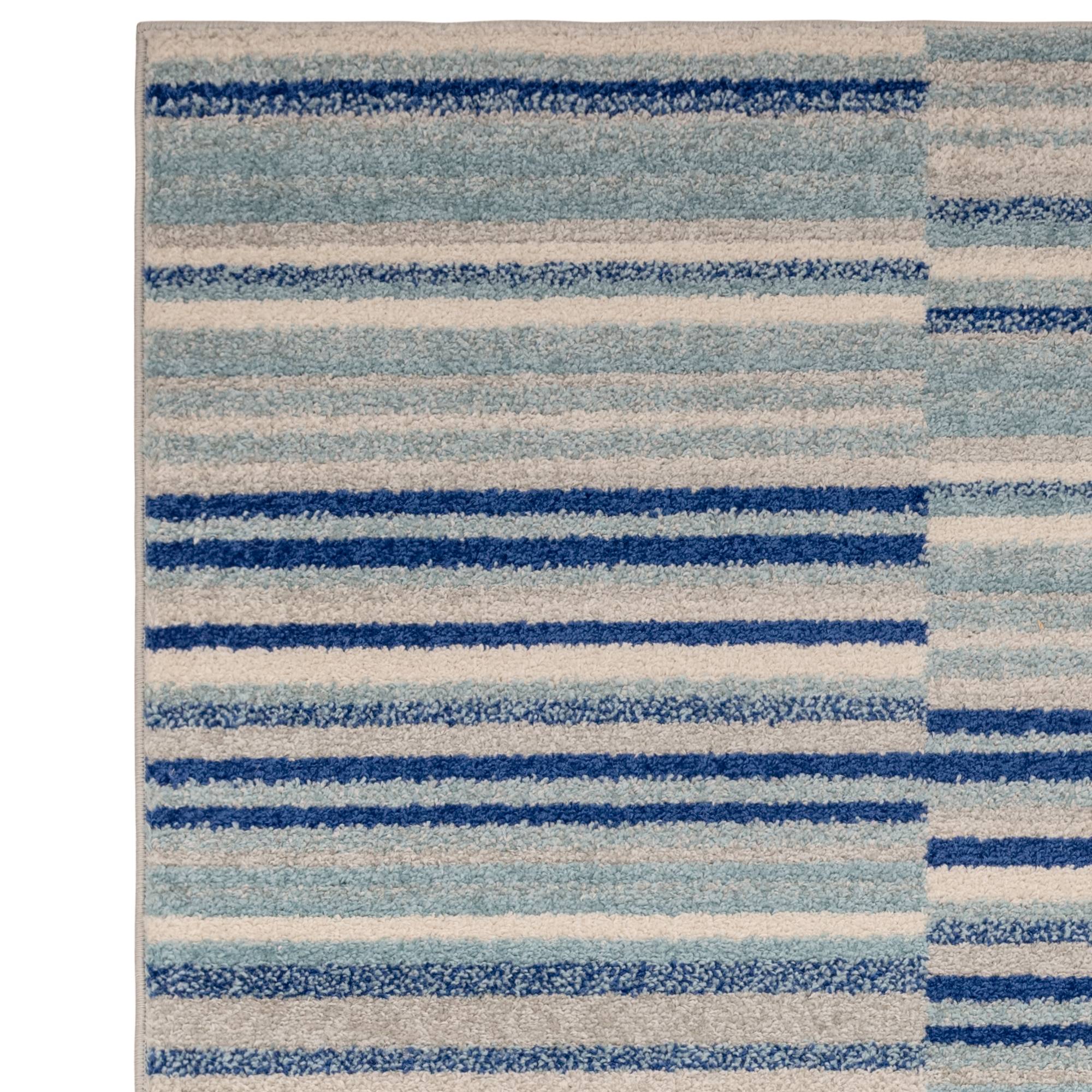 Vloerkleed Muse Blue Stripe MU05
