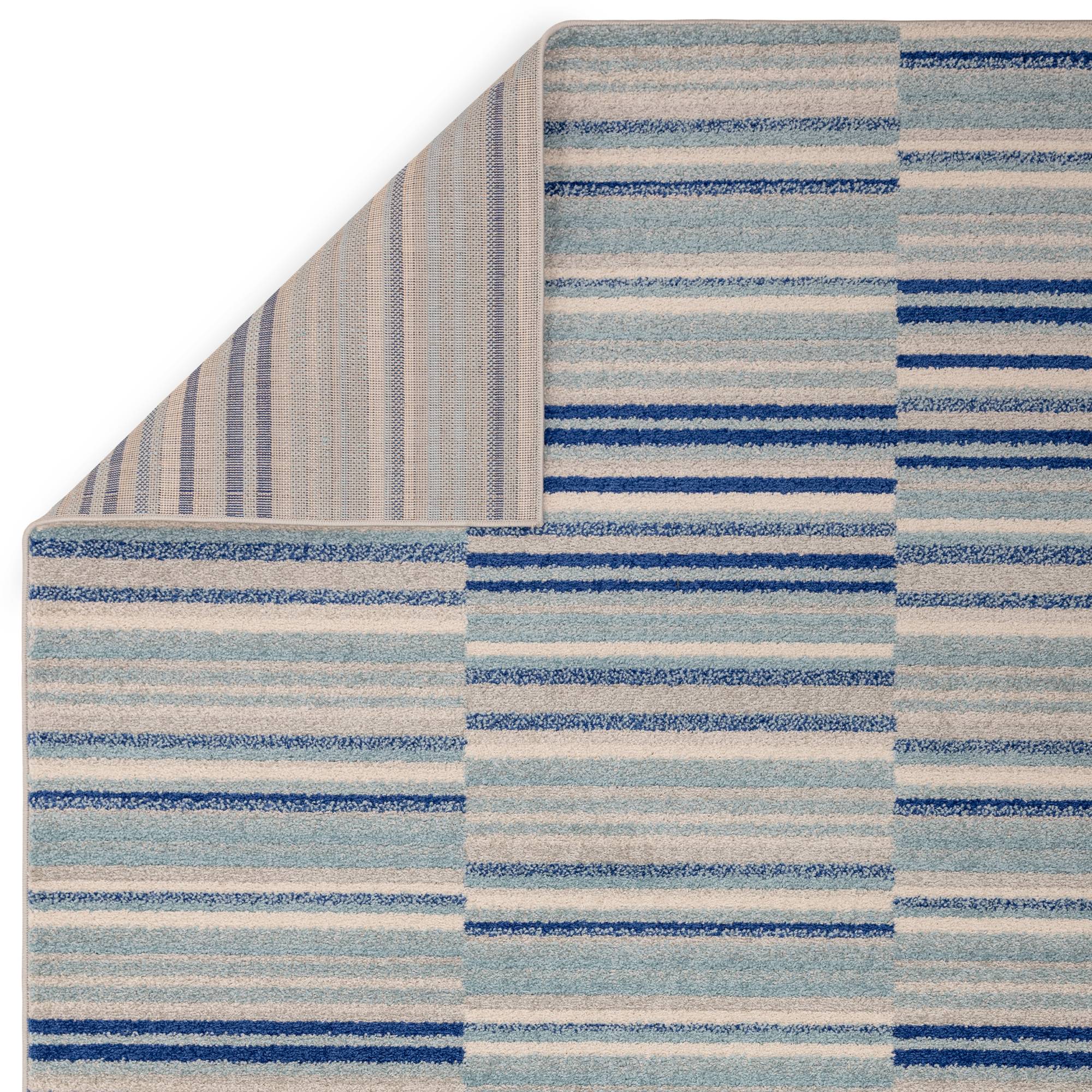 Vloerkleed Muse Blue Stripe MU05