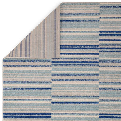 Vloerkleed Muse Blue Stripe MU05