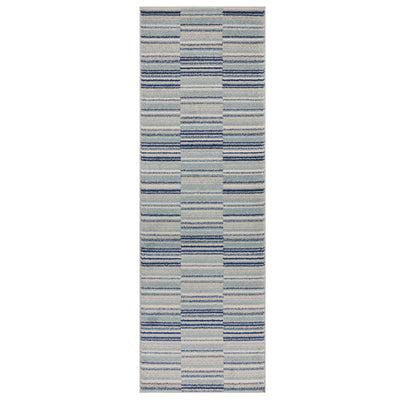 Vloerkleed Muse Blue Stripe MU05