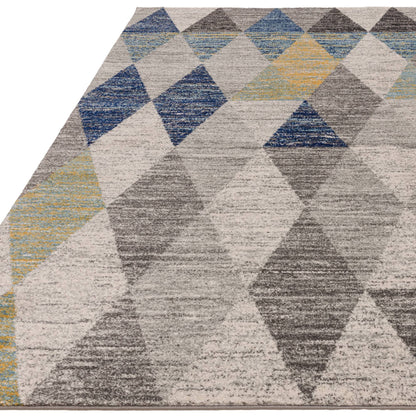 Vloerkleed Muse Harlequin Blue MU25